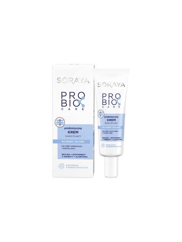 Soraya ProBio Care Prebiotic Moisturizing face cream for combination and sensitive skin day and night 50 ml