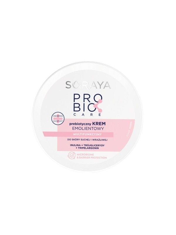 Soraya ProBio Care Prebiotic Emollient Multifunktionale Körpercreme für trockene und empfindliche Haut 200 ml