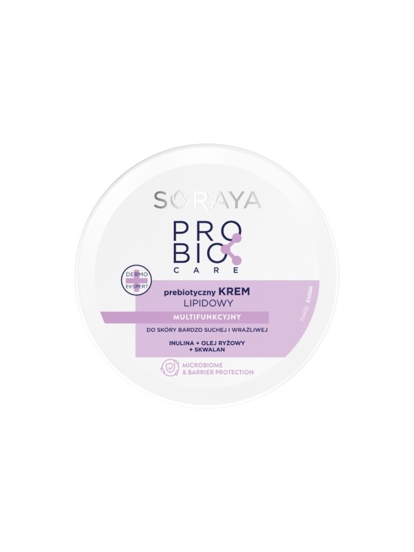 Soraya ProBio Care Präbiotische Lipid-Körpercreme, multifunktional für sehr trockene und empfindliche Haut 200 ml