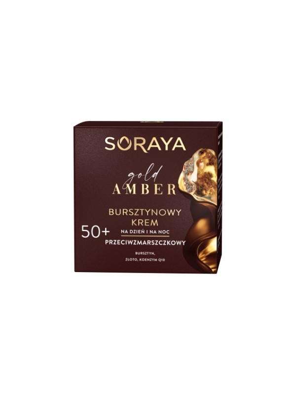 Soraya Gold Amber Anti-Falten-Gesichtscreme für Tag und Nacht 50+ 50 ml