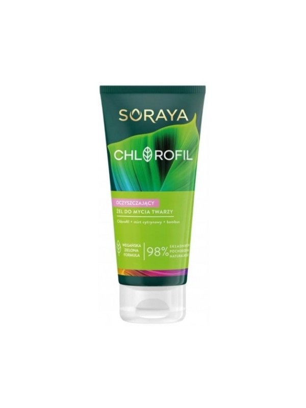 Soraya Chlorofyl reinigende gezichtswasgel 150 ml