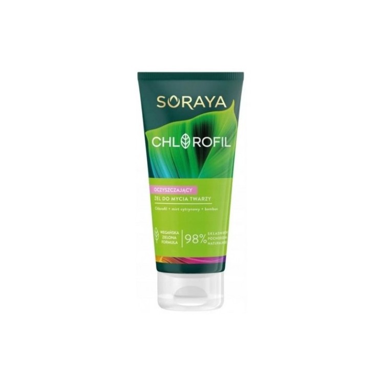 Soraya Chlorofyl reinigende gezichtswasgel 150 ml