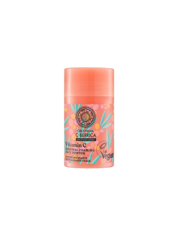 Natura Siberica Oblepikha C - Berrica Professional Revitalizing Facial Cleansing Powder with Vitamin C 35 g