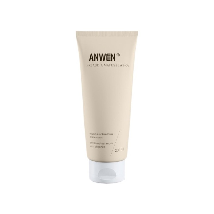 Anwen x Klaudia Matuszewska emollient hair mask with silicones 200 ml