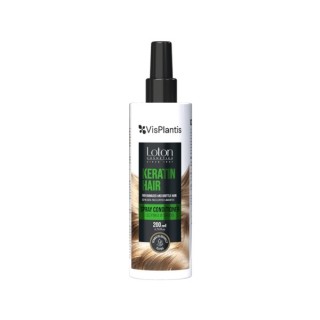 Vis Plantis Loton Sprayconditioner voor beschadigd en broos haar met keratine 200 ml