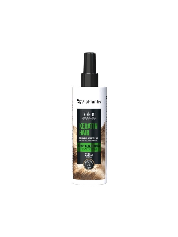 Vis Plantis Loton Spray Conditioner für strapaziertes und brüchiges Haar mit Keratin 200 ml