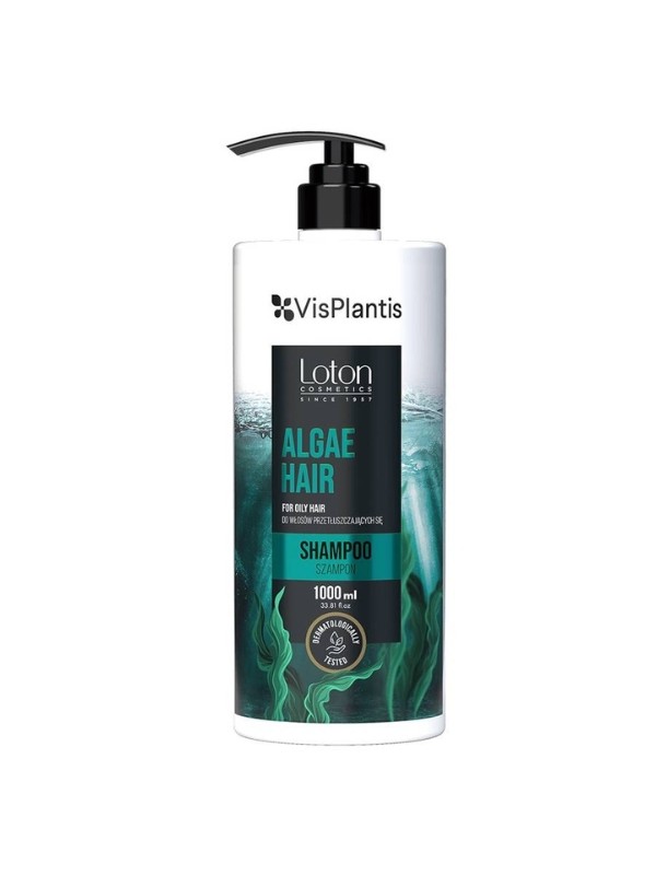 Vis Plantis Loton Shampoo für fettiges Haar mit Algen 1000 ml