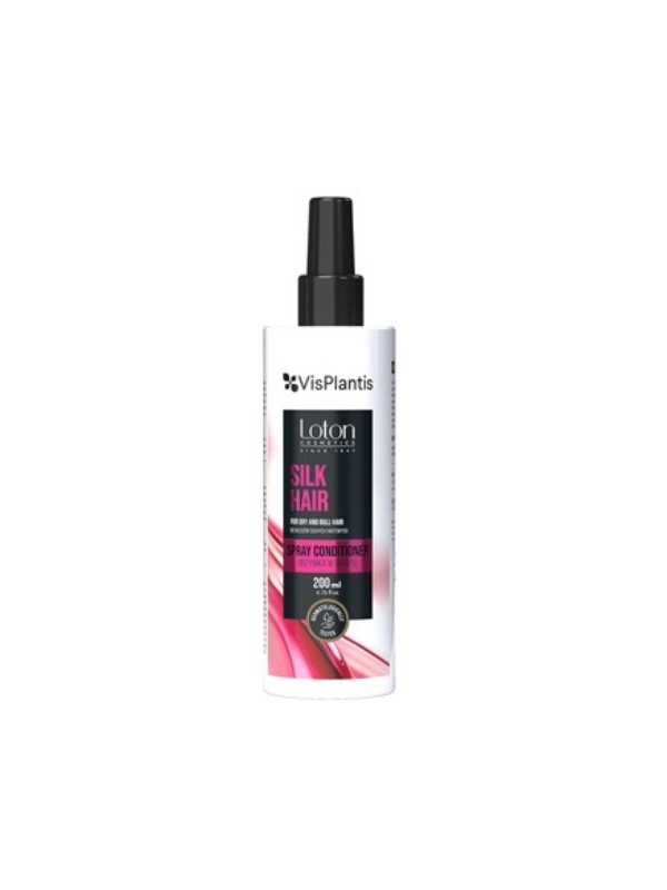 Vis Plantis Loton Sprayconditioner voor droog en dof haar met zijde 200 ml