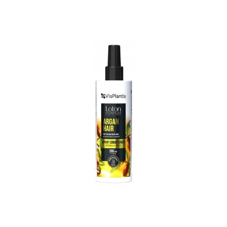 Vis Plantis Loton Sprayconditioner voor dun en verzwakt haar met arganolie 200 ml