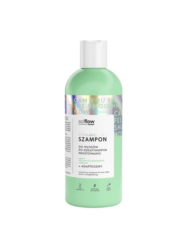 So!flow Smoothing Shampoo für Haare nach der Keratinglättung 400 ml