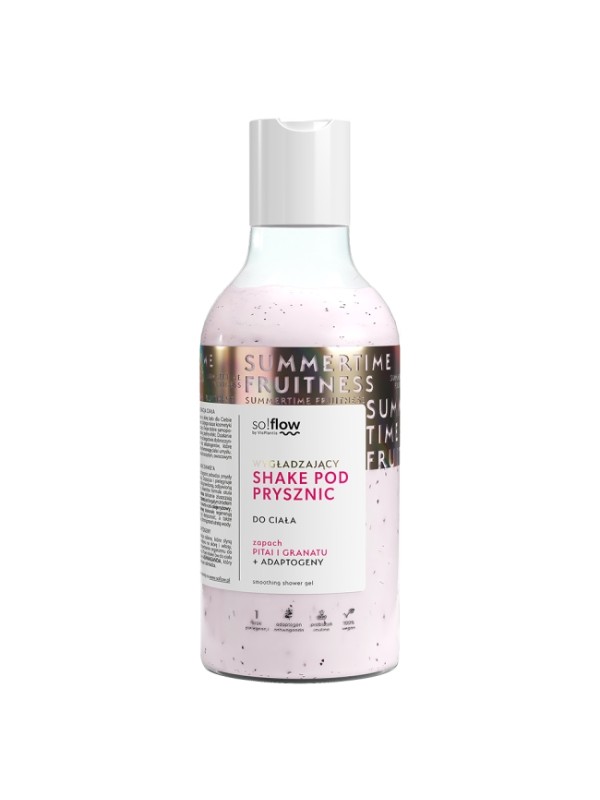 So!flow Gladmakende bodyshake voor het douchen Pithaja , Pomegranate 400 ml