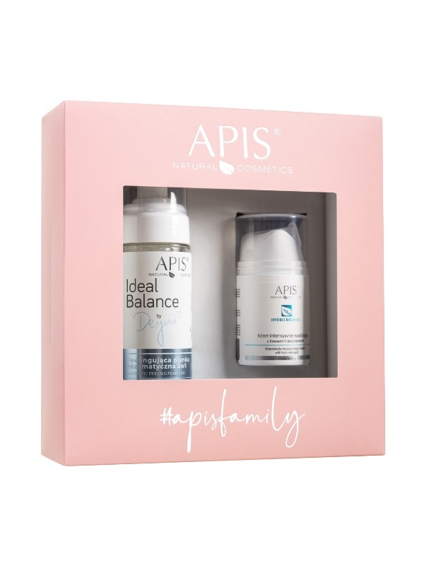 Apis Ideal Balance by Deynn Set Gezichtsreinigingsschuim 150 ml + Gezichtscrème 50 ml