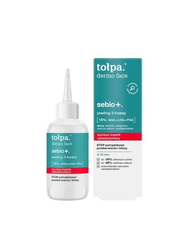 Tołpa Dermo Face Sebio+. Peeling 3 Säuren 50 ml