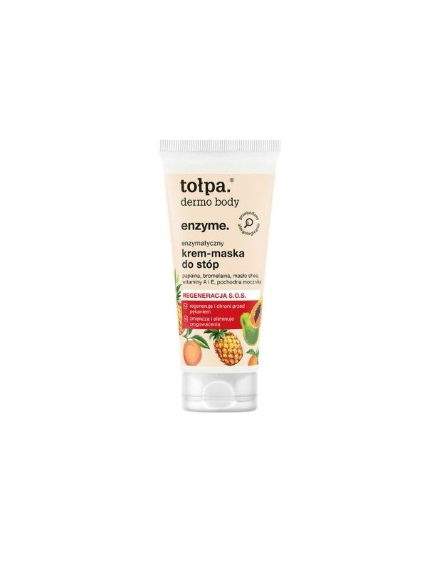 Tołpa Dermo Body . enzymatisch Voetcrème-masker 60 ml