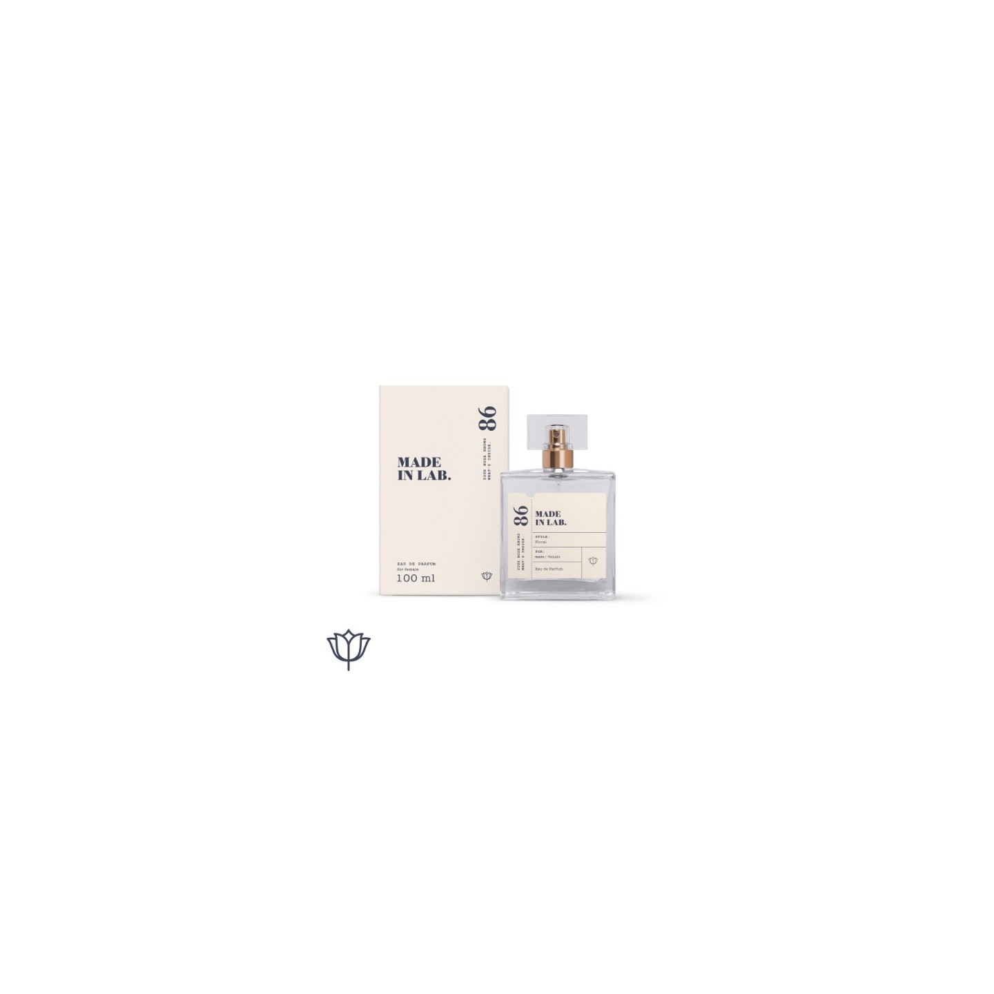 Made in Lab 86 Woman Eau de Parfum für Damen 100 ml Made in Lab 86 Woman Eau de Parfum für Damen 100 ml