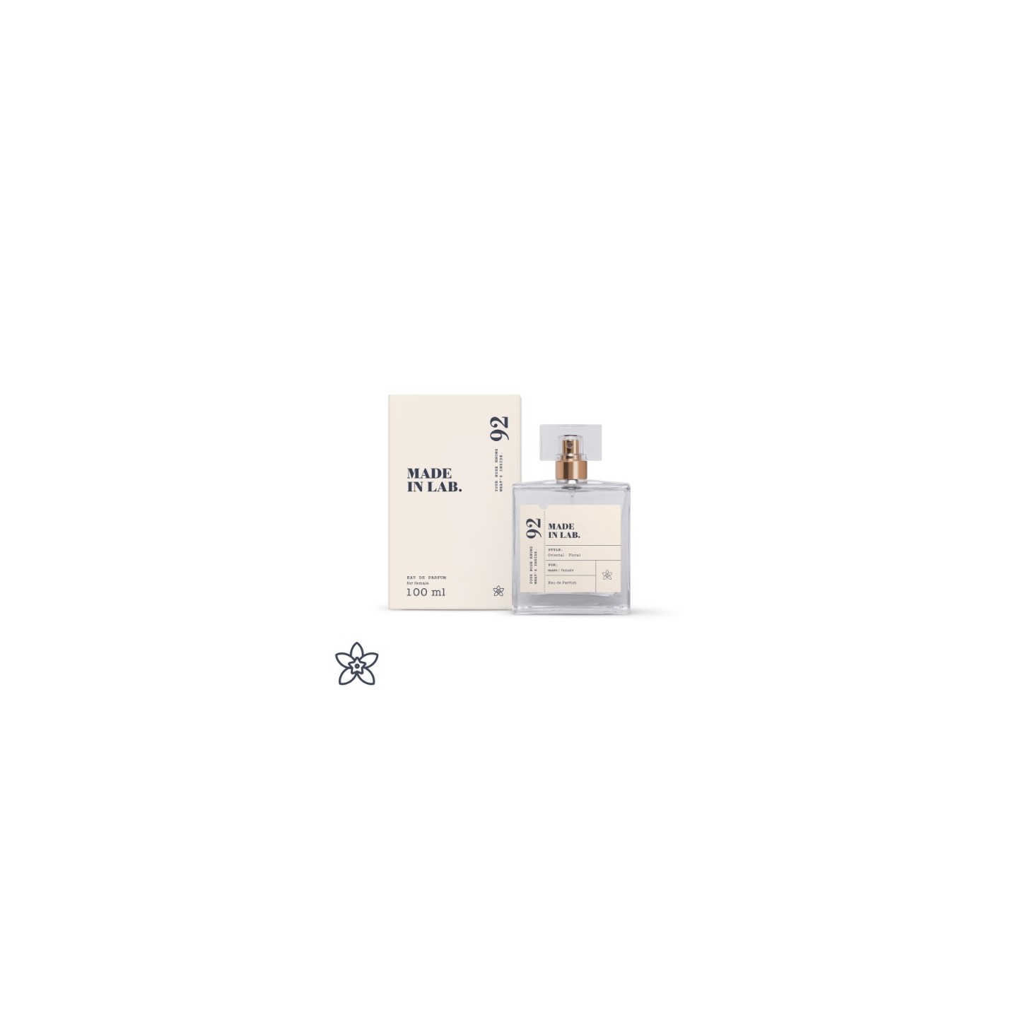 Made in Lab 92 Woman Eau de Parfum für Damen 100 ml Made in Lab 92 Woman Eau de Parfum für Damen 100 ml