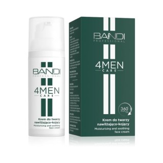 Bandi 4Men Care Moisturizing and Soothing Face Cream for Men 50 ml