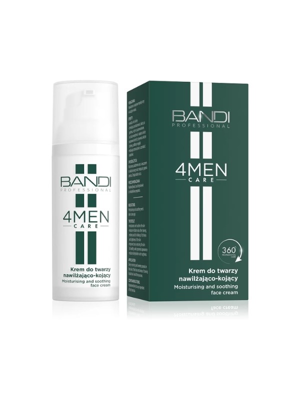 Bandi 4Men Care Hydraterende en Kalmerende Gezichtscrème voor Mannen 50 ml