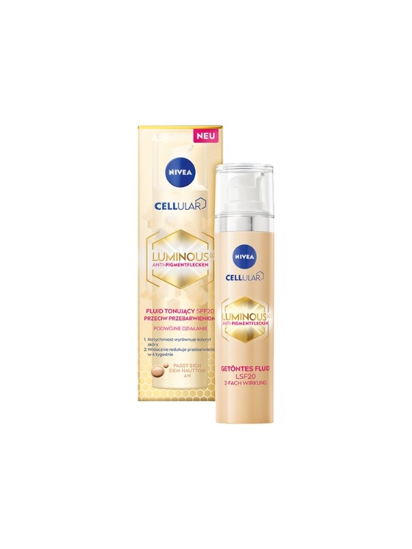 Nivea Cellular Iluminous Anti Spot verstevigende anti-vlekken gezichtscrème SPF20 40 ml