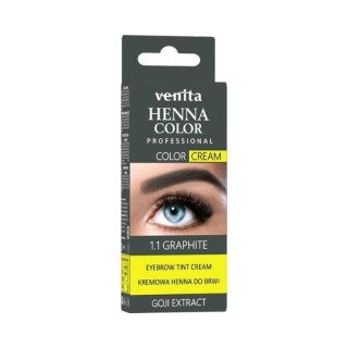 Venita cream Henna for eyebrows /1.1/ Graphite 30 g