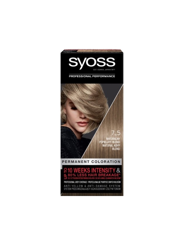 Syoss Hair dye / 5 / Natural Ash Blond