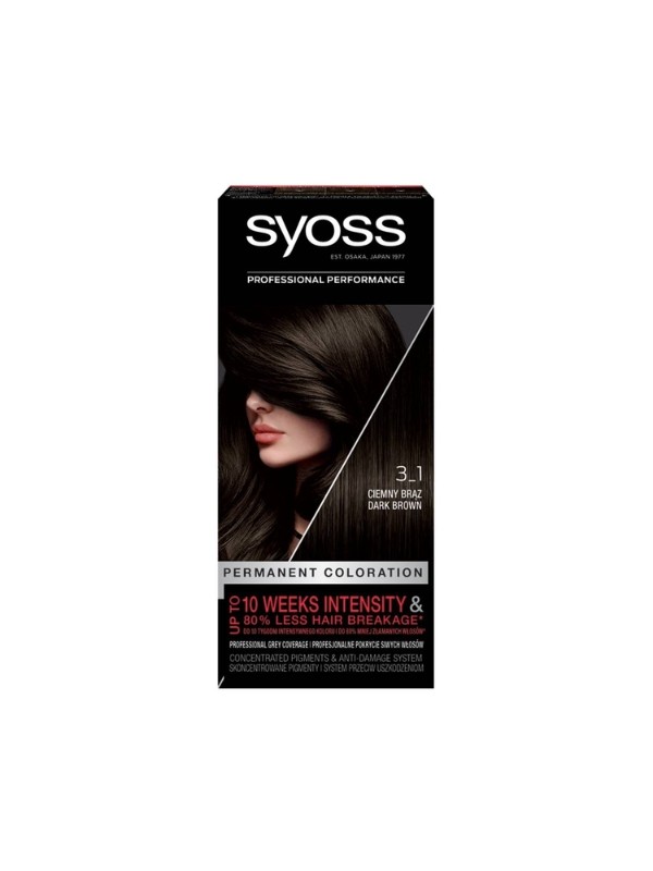 Syoss Hair dye /1-1/ Black