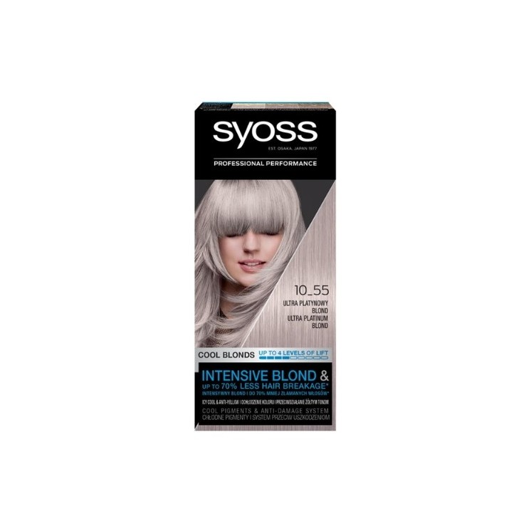 Syoss Hair dye /10-55/ Ultra Platinum Blond