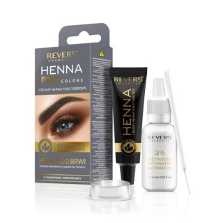 Revers Henna in cream for eyebrows and eyelashes /1.1/ Graphite