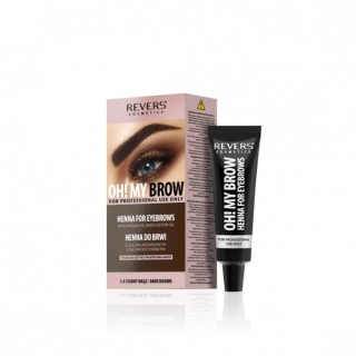 Revers Oh !My Brow creamy Henna for eyebrows /3.0/ Dark Brown