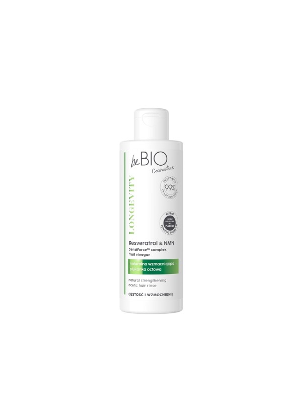 beBIO Ewa Chodakowska LONGEVITY Natürliche Rizinus-Haarspülung für Dichte und Stärkung, 200 ml