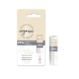 4Organic Natuurlijke vochtinbrengende Coco Cookie lippenbalsem 5 g