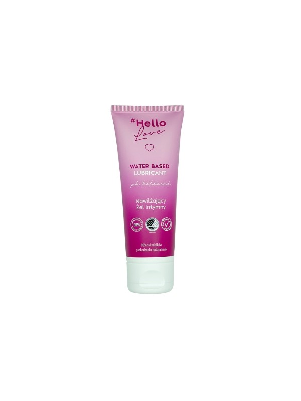 4Organic Hello LOVE Natuurlijke vochtinbrengende Intieme crème 75 ml