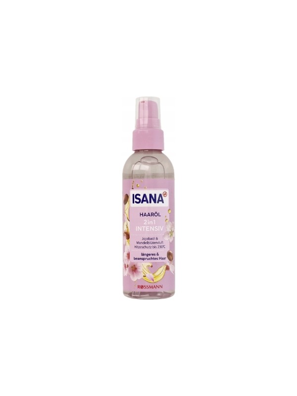 Isana Hair oil 2in1 Jojoba oil with the scent of almond blossom 100 ml