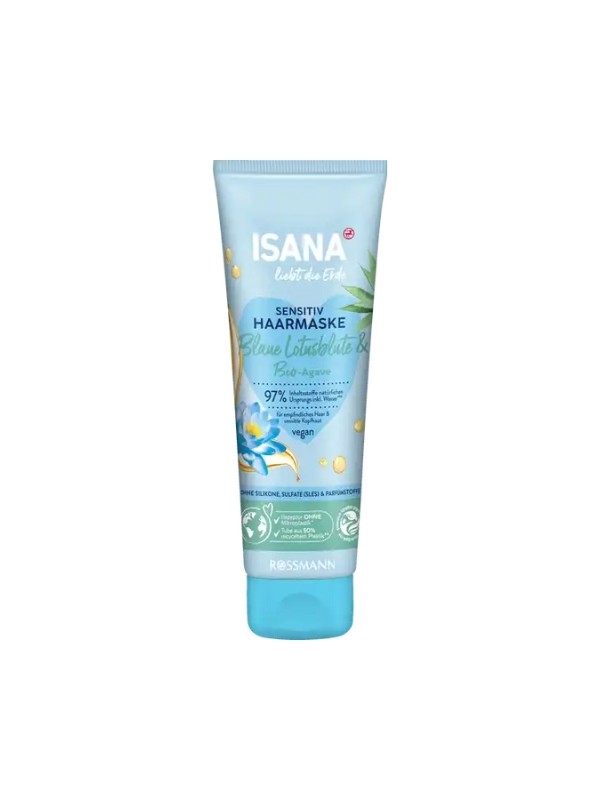 Isana Love the Earth Sensitive nährende Haarmaske 125 ml