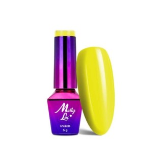 MollyLac /118/ Welcome to Ibiza Hybrid Nail Polish Sunshine Heat 5 ml