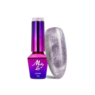 MollyLac /558/ Foxy Eyes Hybrid Pools Multicolor Chrome 5 ml