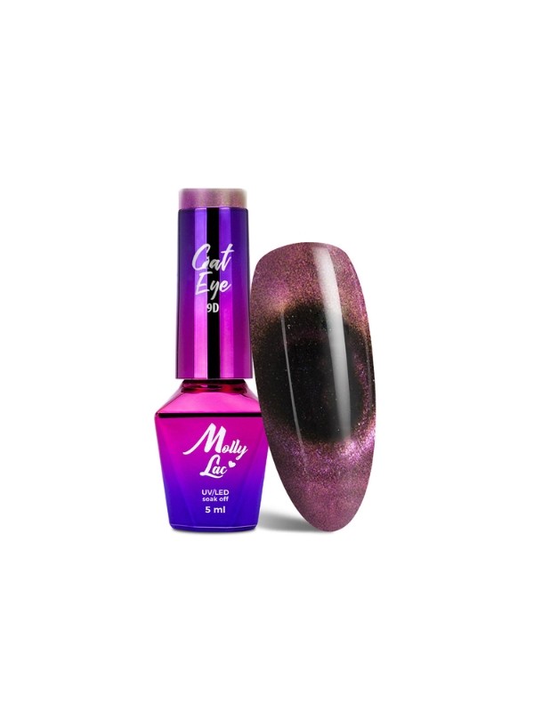 MollyLac /391/ Cat Eye 9D Fly High Hybrid Varnish 5 ml