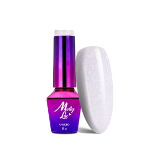 MollyLac /500/ Bling it on! Hybrid Nail Polish Sucree 5 ml