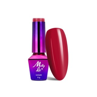 MollyLac /8/ Glamour Women Red Carpet Hybrid Nail Polish 5 ml