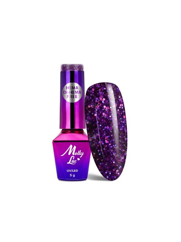 MollyLac /636/ Spotlight Tinkleberry hybride nagellak 5 ml