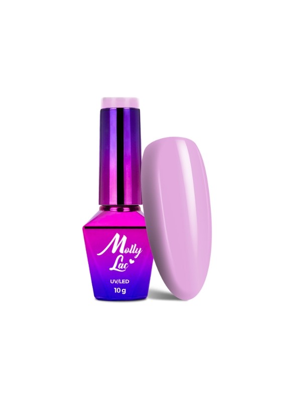 MollyLac /140/ Flamingo Hybride Nagellak Dusty Pink 5 ml