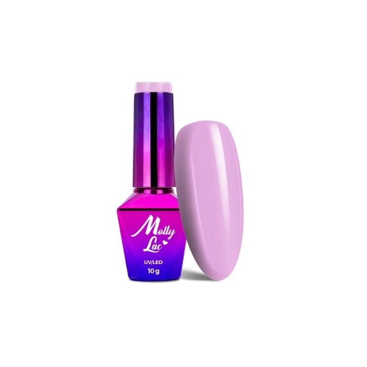 MollyLac /140/ Flamingo Hybride Nagellak Dusty Pink 5 ml