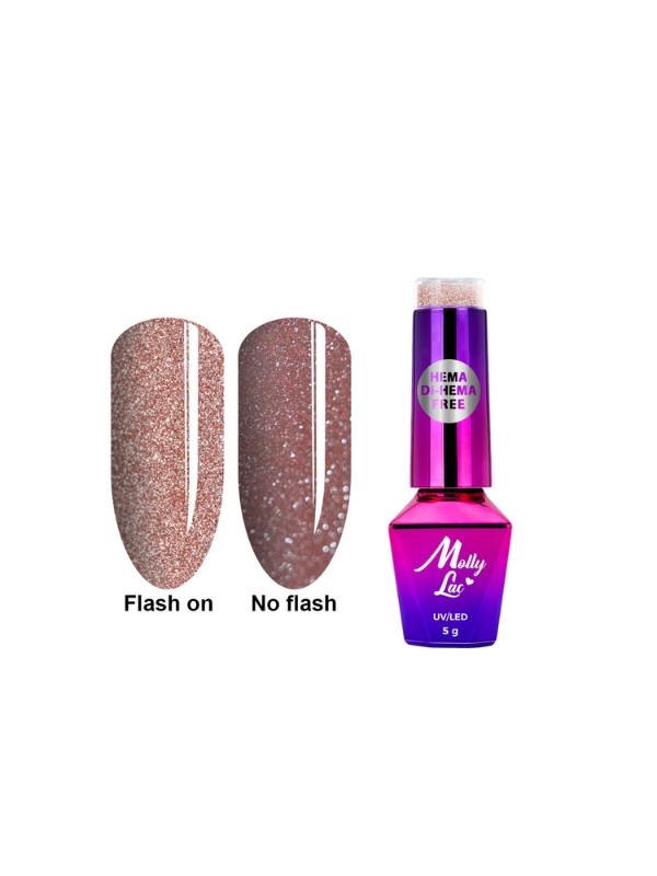 MollyLac /607/ Duo Flashing Lights Hybrid Varnish Metamorphosis 5 ml