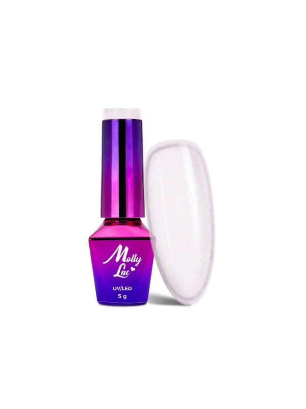 MollyLac /220/ Winter Crystalize Hybride Nagellak Morning Light 5 ml