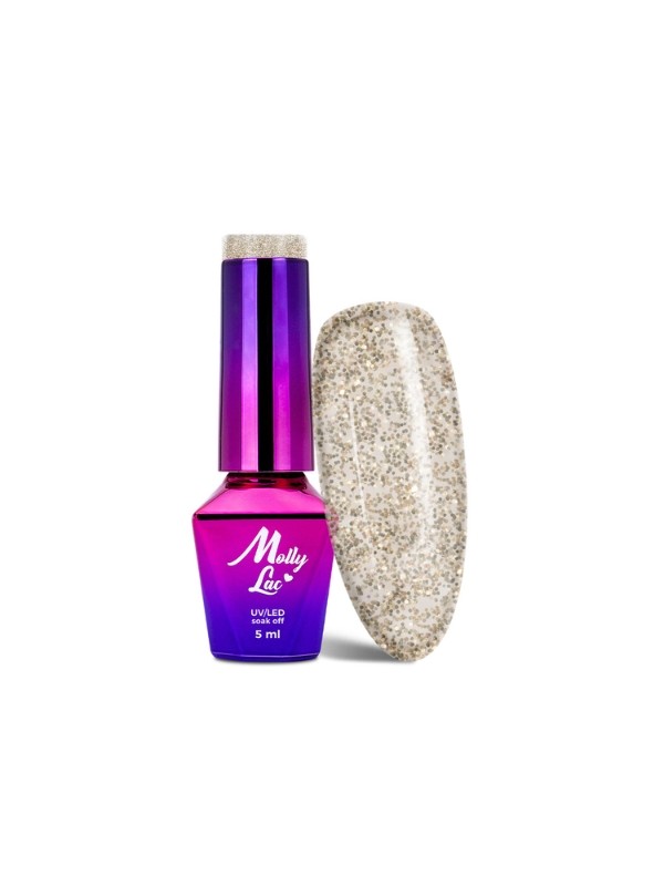 MollyLac /208/ Sensual Aurelie Hybrid Nail Polish 5 ml