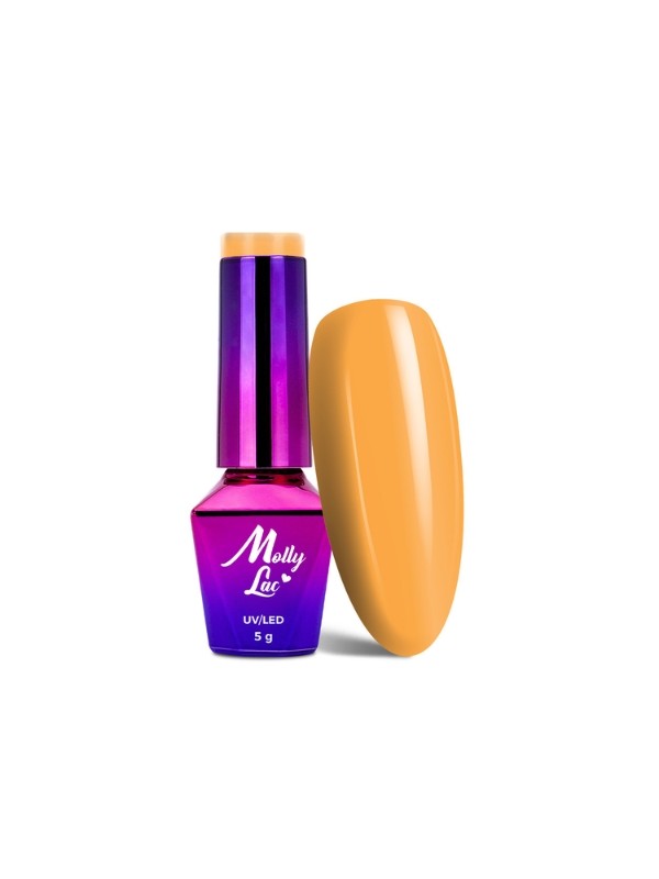 MollyLac /494/ AntiDepressant Hybrid Nail Polish South Bay 5 ml