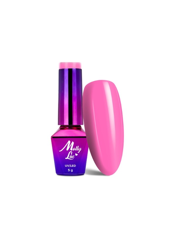 MollyLac /515/ Miss Iconic Hybrid Nail Polish Beach Party 5 ml