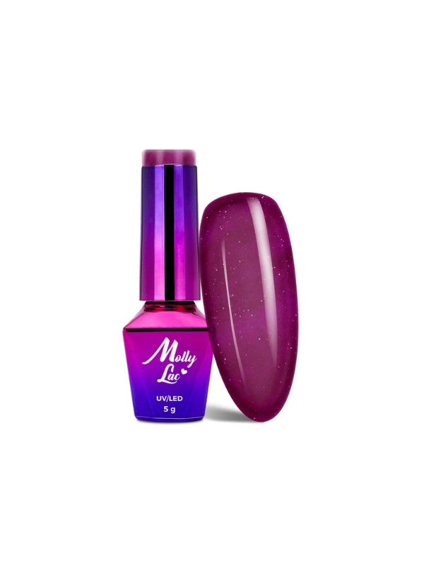 MollyLac /191/ Hearts & Kisses Hybride Nagellak A Kiss in Paris 5 ml