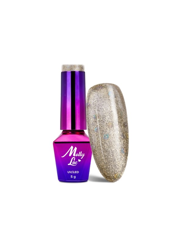 MollyLac /32/ Queens of Life Perfect Gold hybride nagellak 5 ml