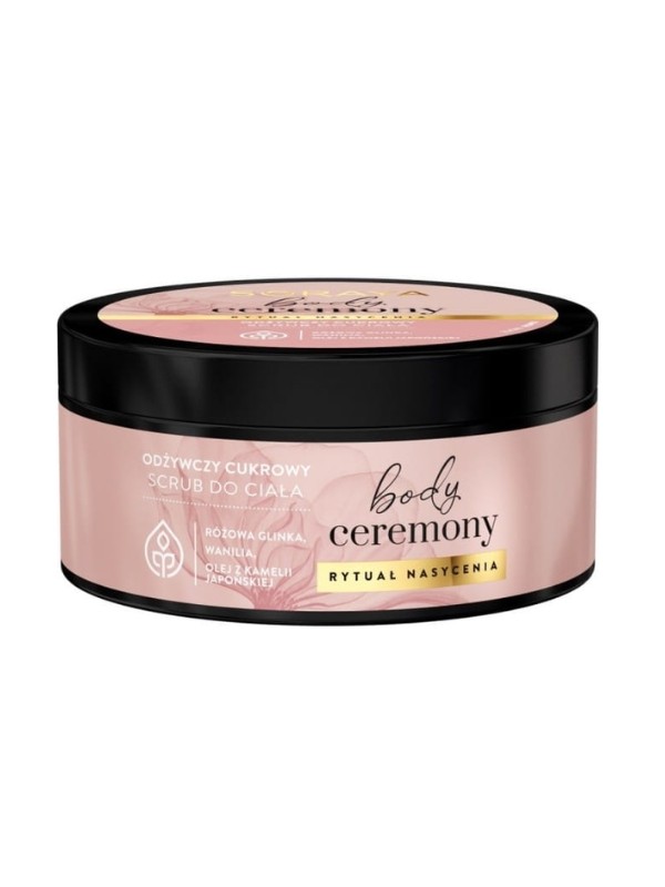 Soraya Body Ceremony Nourishing Sugar Body Scrub Pink Clay 200 g